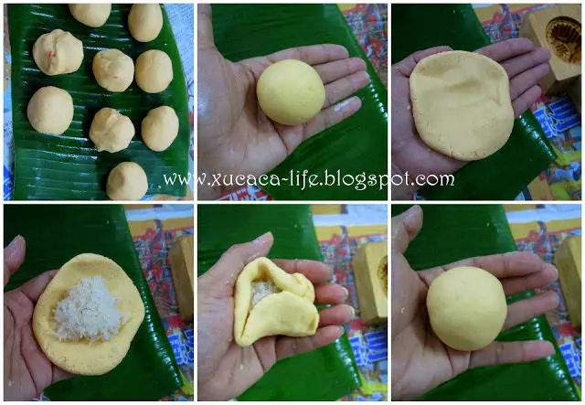 傳統糕點(Ang Ku Kuih )紅龜糕 ~ Step By Step 教你從餡料,糕皮到做成紅龜糕,非常簡單