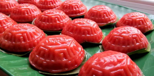 傳統糕點(Ang Ku Kuih )紅龜糕 ~ Step By Step 教你從餡料,糕皮到做成紅龜糕,非常簡單