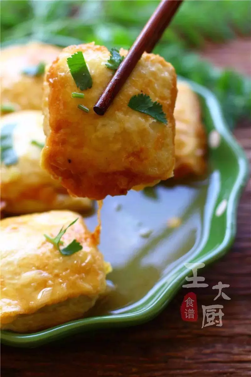 比肉還好吃的煎釀豆腐 -