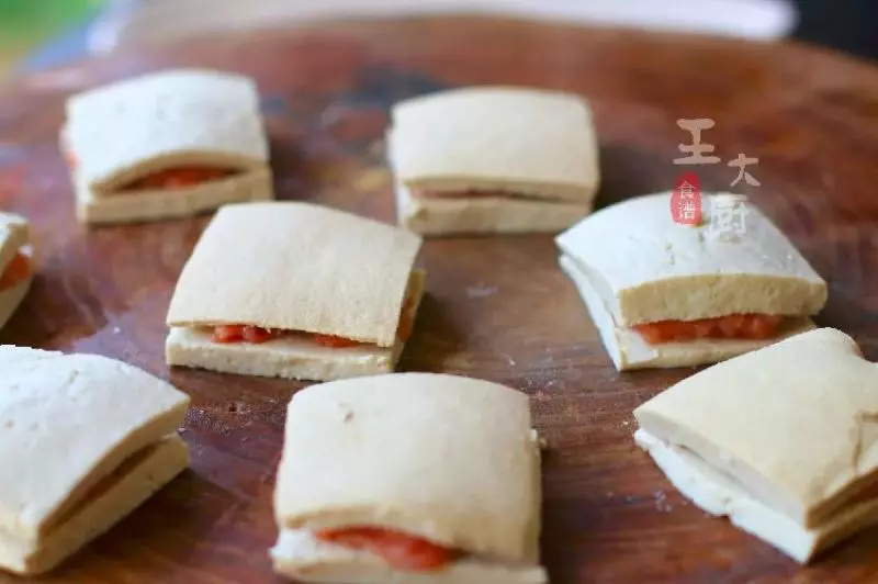 比肉還好吃的煎釀豆腐 -