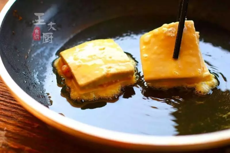 比肉還好吃的煎釀豆腐 -