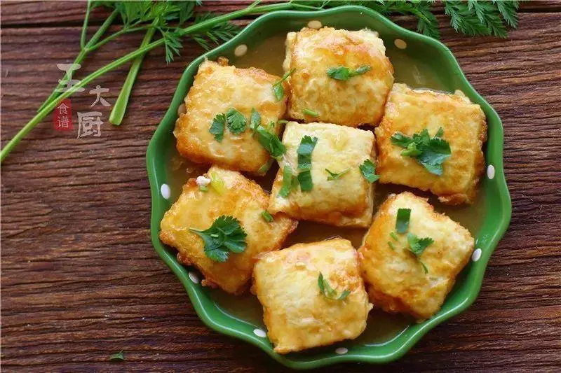 比肉還好吃的煎釀豆腐 -