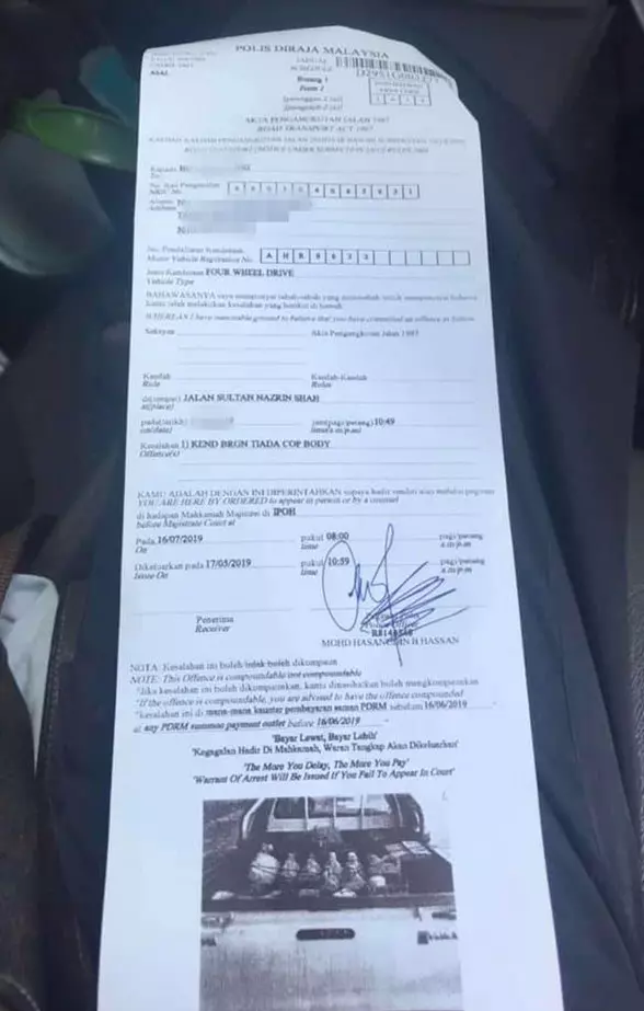 都是華人中罰單?不懂這項條例,交警隨便就能罰你RM10,000!