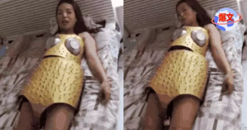 男子出差一周擔心妻子, 為其做了一身「鋼鐵戰衣」, 男子: 都不能碰她!