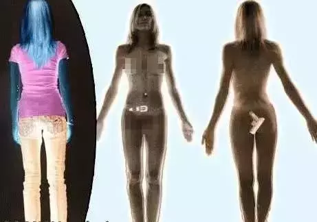8張圖直擊展示現代的機場X光安檢有多牛,美女也毫無隱私可言!