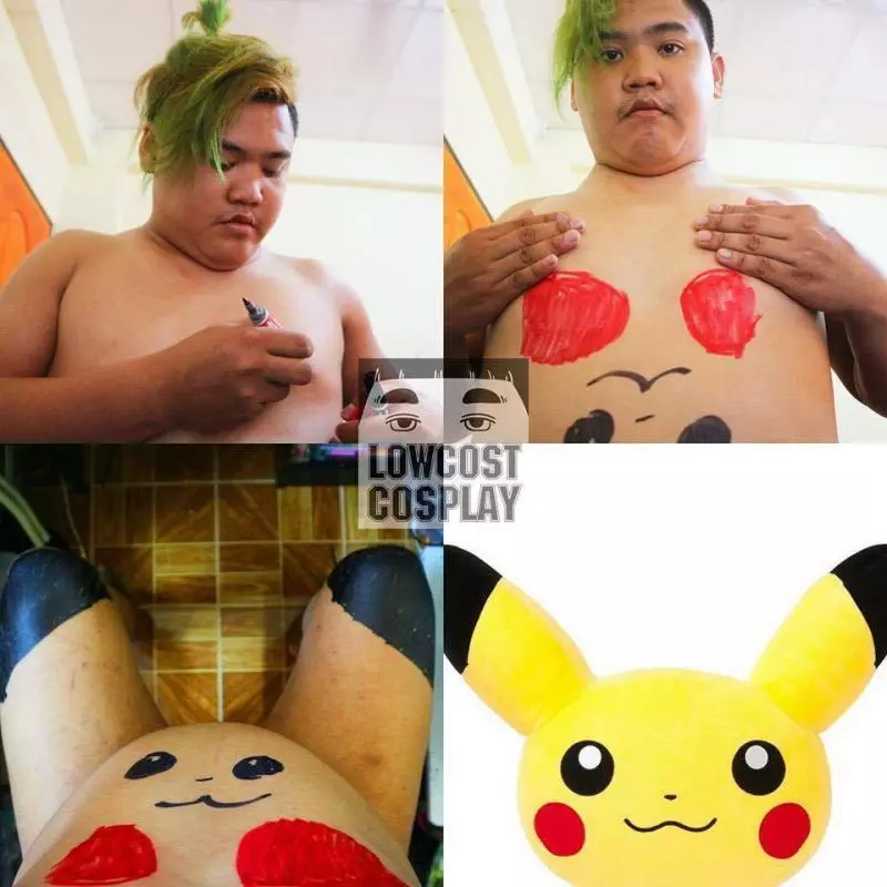 Cosplay界的大人物「Low costcosplay」! 各種崩壞版的扮演,爆笑到沒朋友!