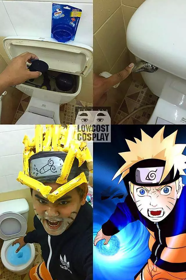 Cosplay界的大人物「Low costcosplay」! 各種崩壞版的扮演,爆笑到沒朋友!