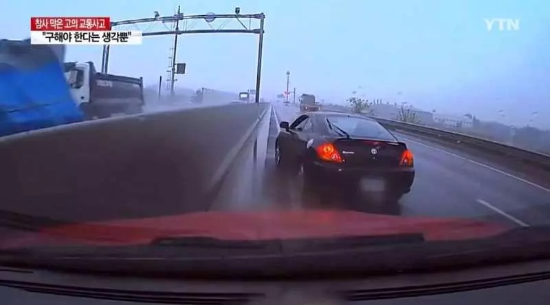 犧牲自己愛車讓昏迷駕駛撞上!男子爲了避免車禍發生,廠商這樣回報…