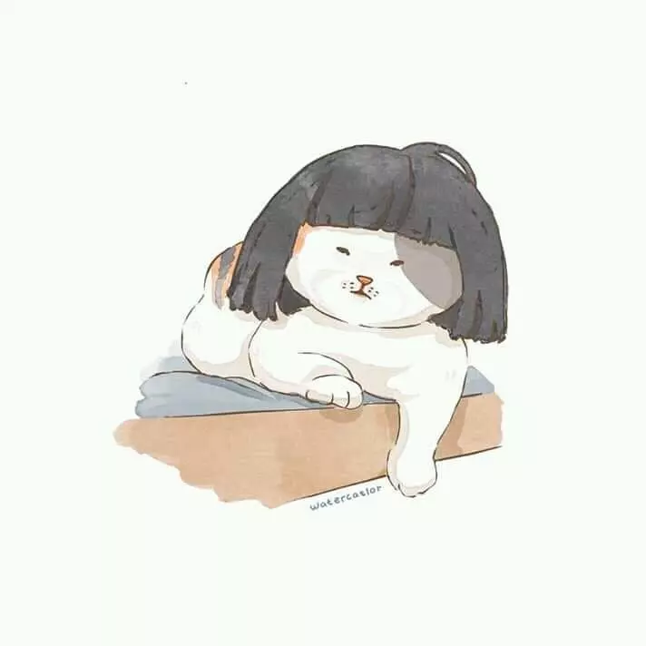 藝術家把「貓皇崩壞照」創作成插畫 「超有戲畫面」笑翻網友:永遠搞不懂牠們!