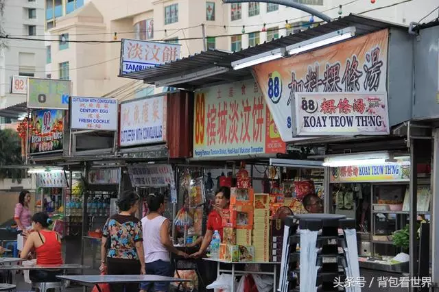 馬來西亞最火夜市,攤主全是華人講4種語言,除了貴口味真一般