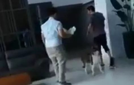 華裔男子帶狗進公寓被阻,對保安狂爆粗口還比中指!網友:狗都沒吠,他卻一直亂叫