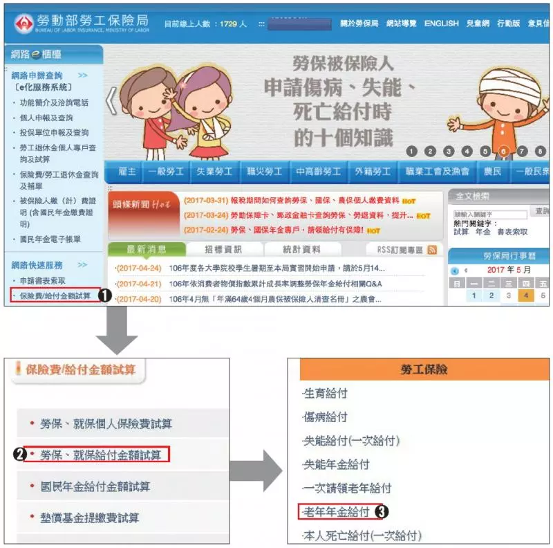 勞保+勞退+國保 3分鐘算出退休可領多少錢