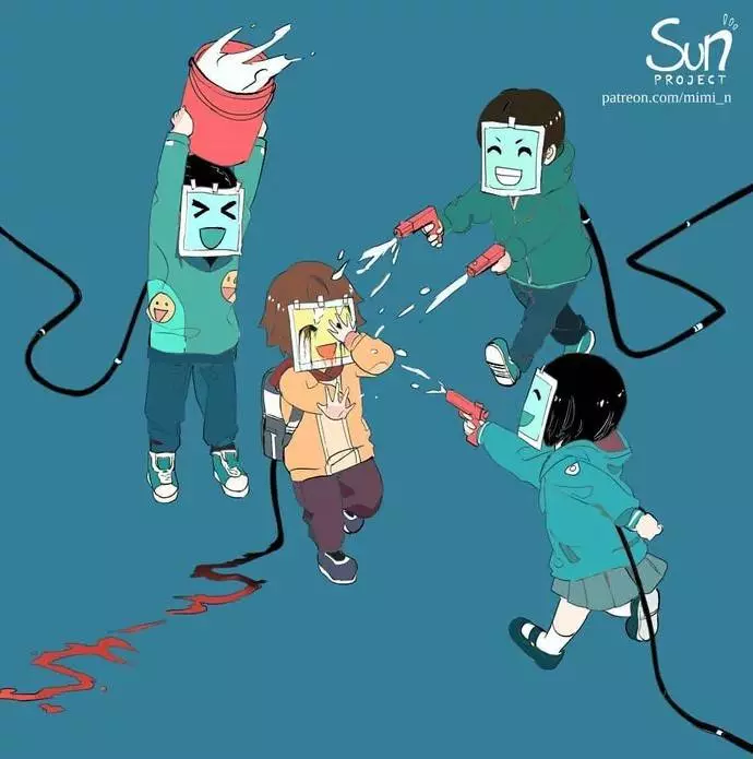 會看到頭皮發麻 19張「每天都在發生著…」的黑暗諷刺插畫