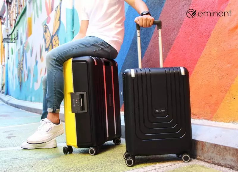 Eminent 優質行李箱買一送一!『限量版雙色luggage大優惠』高達12年保家,售完為止!!!