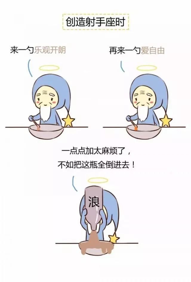 上帝在創造十二星座時,手滑了,都做了些什麼?