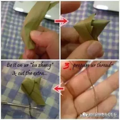 端午節手工創意手工,一起包粽子