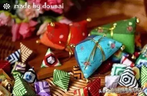 端午節手工創意手工,一起包粽子