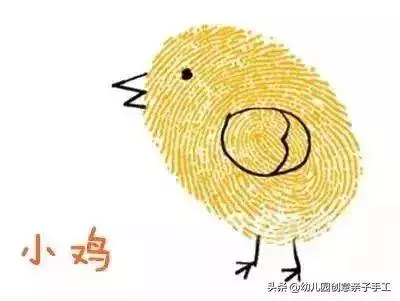 創意指印畫、手掌畫,變出一個動物樂園