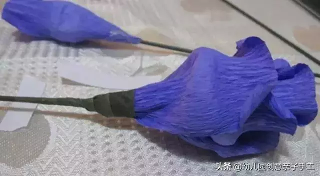 皺紋紙創意手工,讓幼兒園散發更多美