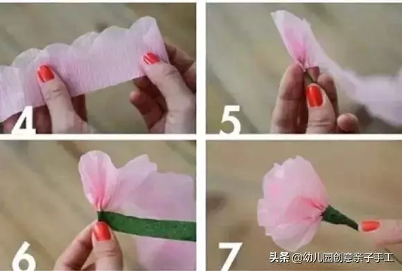 皺紋紙創意手工,讓幼兒園散發更多美