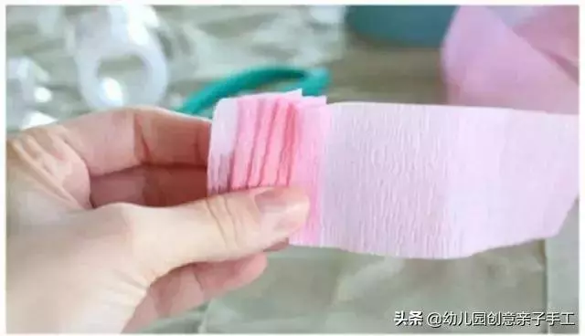 皺紋紙創意手工,讓幼兒園散發更多美