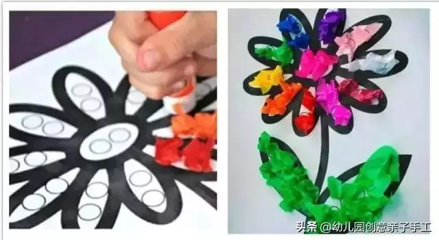 皺紋紙創意手工,讓幼兒園散發更多美