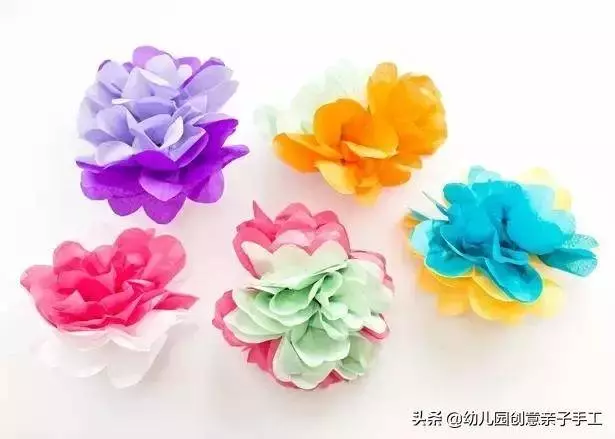 皺紋紙創意手工,讓幼兒園散發更多美