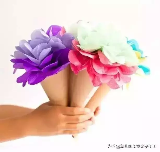 皺紋紙創意手工,讓幼兒園散發更多美