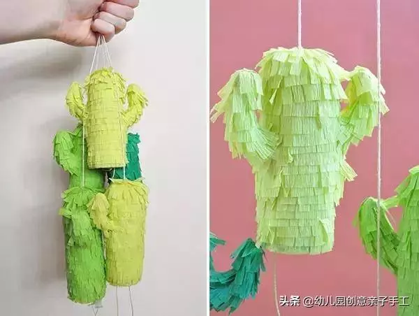 皺紋紙創意手工,讓幼兒園散發更多美
