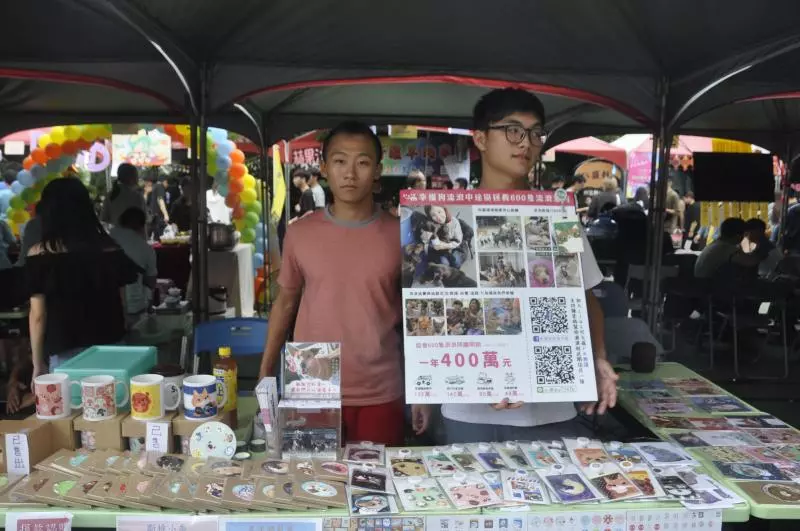 建國科大校慶 夜市搬進園遊會