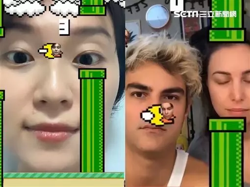 IG最新流行遊戲!瘋狂眨眼躲水管