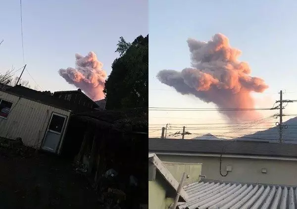 火山噴出超萌「粉紅巨貓」照片被瘋傳 網友笑翻:終於要統治地球了嗎?