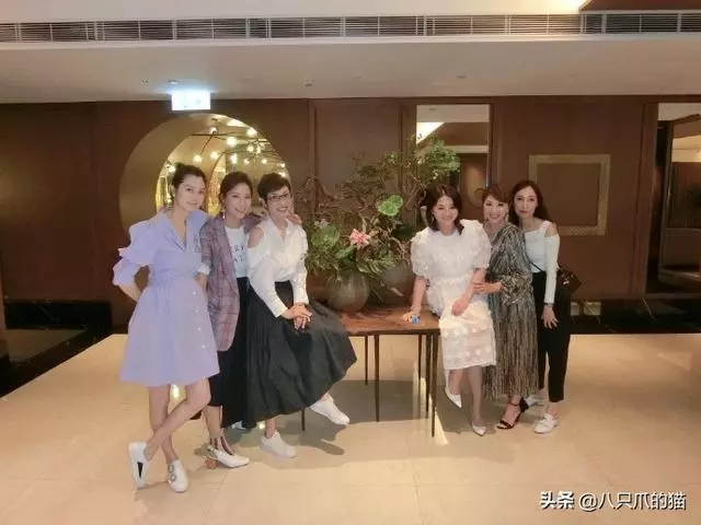 48歲洪欣與52歲陳法蓉同框亮相，一個清新文藝，一個酷帥有型！
