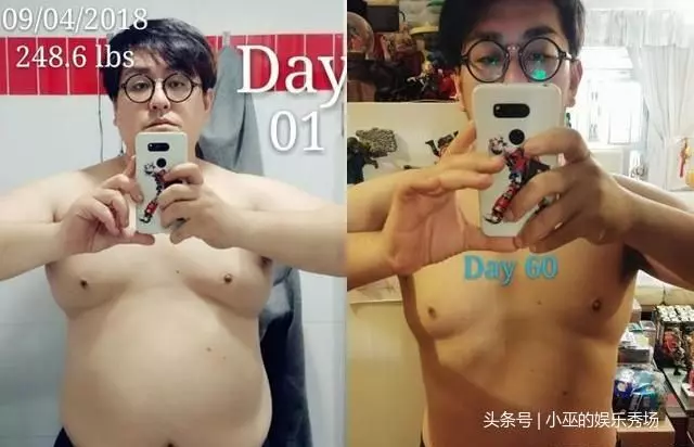 【60天減45KG!】TVB綠葉演員蕭徽勇拍戲拍到呼吸困難!下定決心減肥『脖子腹肌』都出來了!簡直判若兩人!