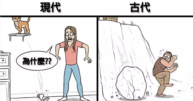 「古代的貓VS現代的貓」爆笑差異漫畫!古代版「貓咪坐臉上」網笑翻:祖先們命都很硬呢