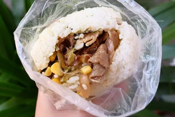 每日限量、秒殺隱藏版台式大飯糰,吃飽飽只要30元銅板價!