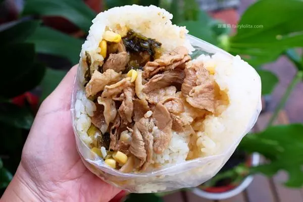 每日限量、秒殺隱藏版台式大飯糰,吃飽飽只要30元銅板價!