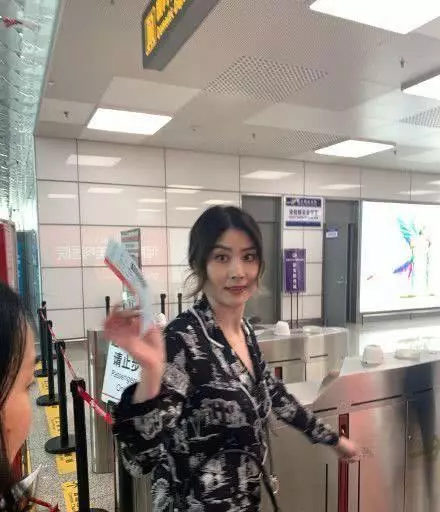 46歲陳慧琳現身機場,氣質如蘭似女神,「未修路透圖」曝光,顏值依舊令人驚艷!