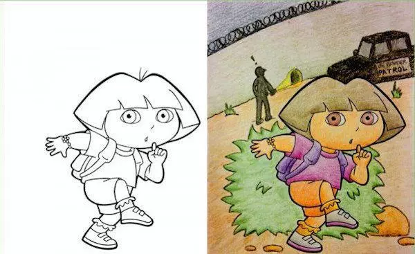 24個一定早就走歪的大人,完全將小孩的著色塗鴉本變成讓人超害羞的禁忌塗鴉!