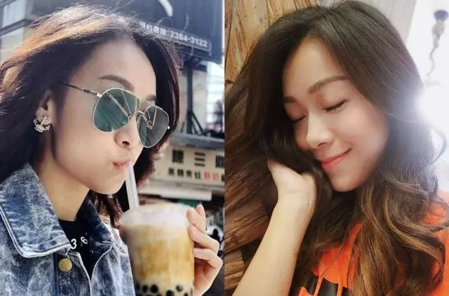 鄭秀文被媒體「圍攻」不堪其擾太心酸,黃心穎曬照悠閒自在喝奶茶