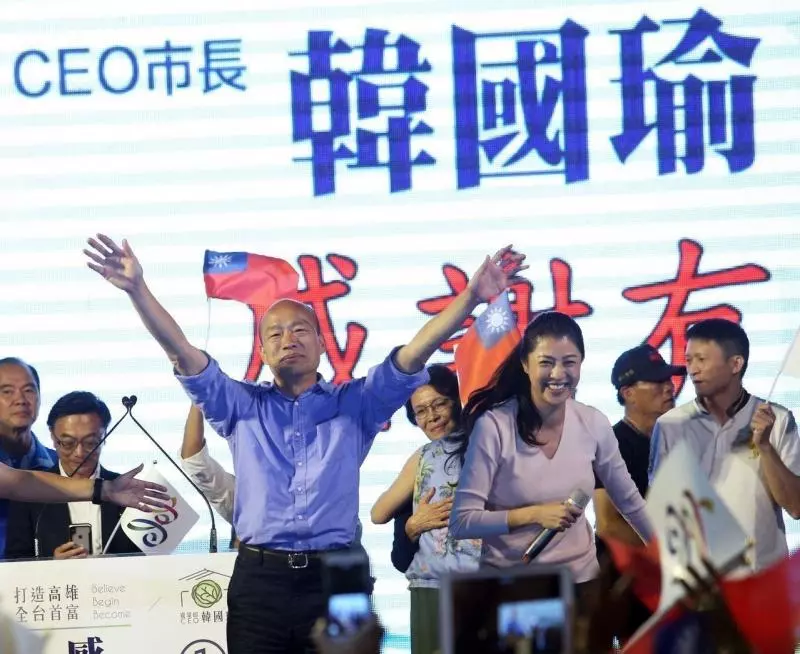 挺韓凱道造勢 孫大千:庶民力量和暗黑勢力的對決