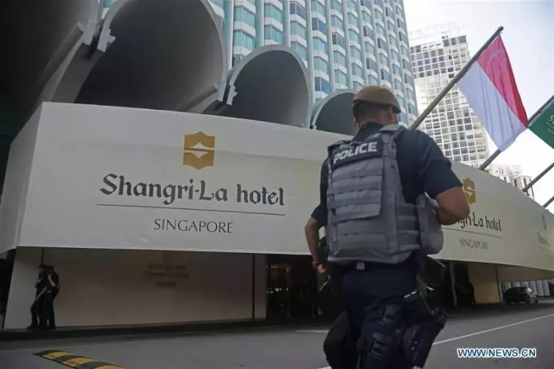強硬!「香會」會場竟掛中國兵力部署圖 中國交涉後直接撤除