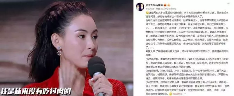 她狠批張柏芝「說謊成癮」 還分享精神病症狀