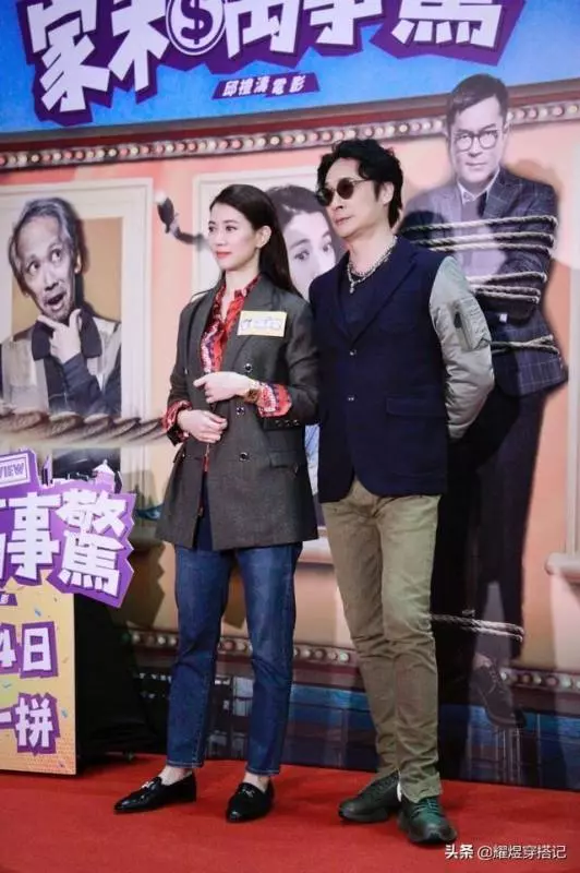 48歲袁詠儀「佛系」穿搭都美的高級,堪稱教科書時髦又氣質