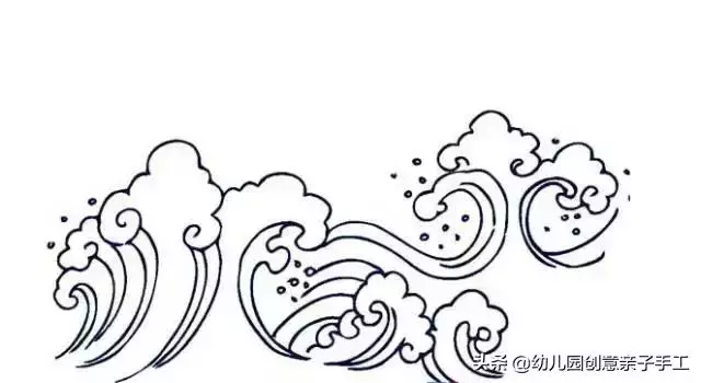 山水田園風光的簡筆畫，和孩子一起感受自然！