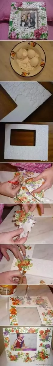 廢舊利用 | 幼兒園手工相框裝飾,太有創意了!
