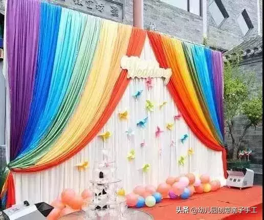 快速搞定幼兒園六一布置,簡單又好看!