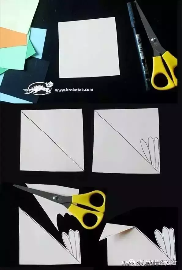 幼兒園卡紙手工製作大全,帶你發現紙的秘密