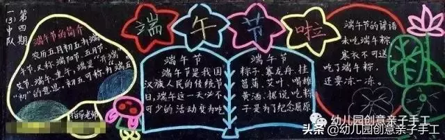 端午節手抄報與黑板報大全
