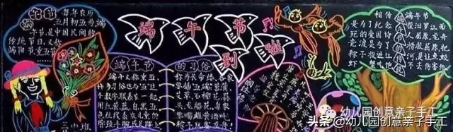 端午節手抄報與黑板報大全
